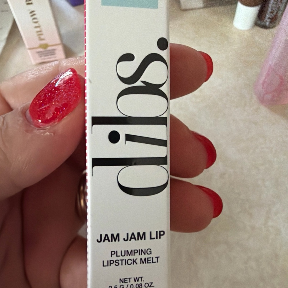 Jam Jam Lip Plumping Lipstick Melt — ice blue
